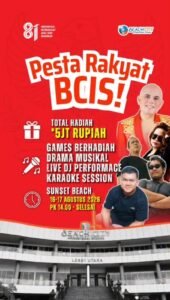 Pesona pantai di BCIS Ancol tampil meriah di hari kemerdekaan RI